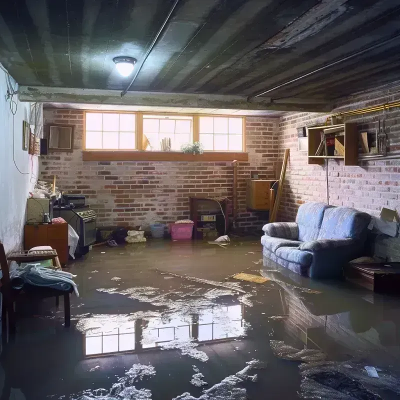 Flooded Basement Cleanup in Yarrow Point, WA